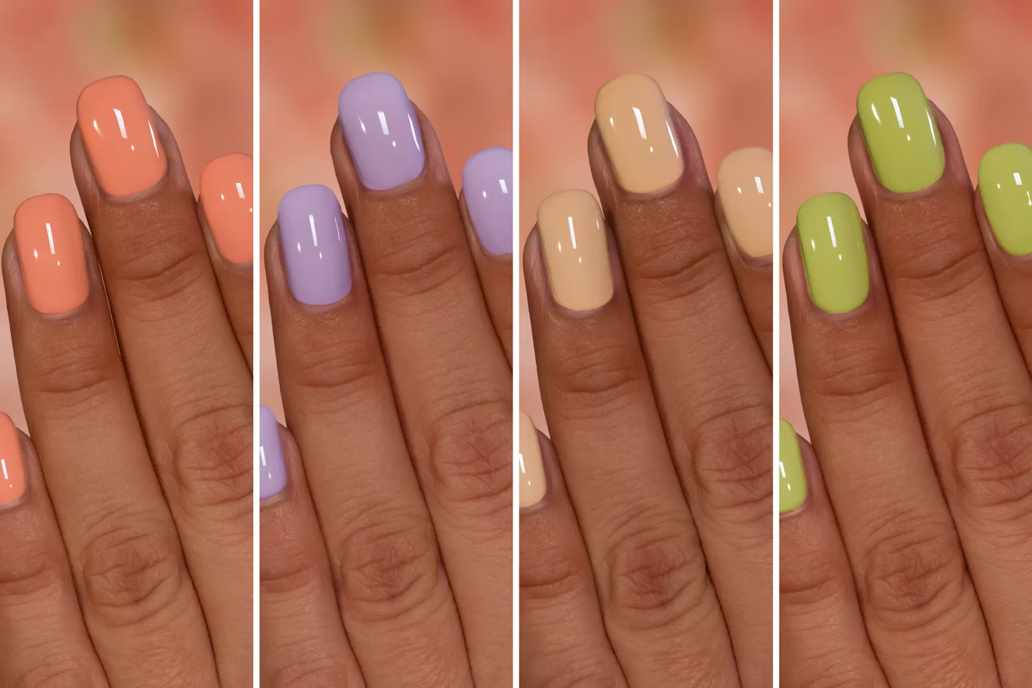 ILNP Brunch Collection nagellack 4-pack krämig
