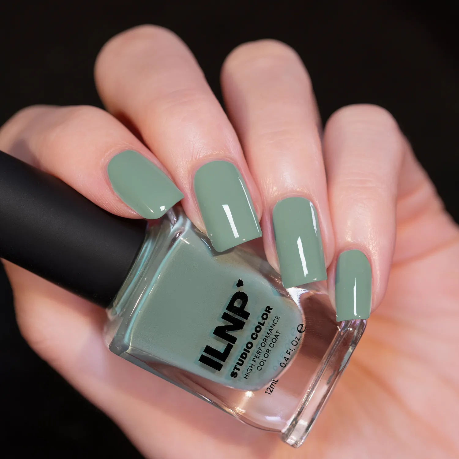 ILNP Secret Garden nagellack krämig salviagrön