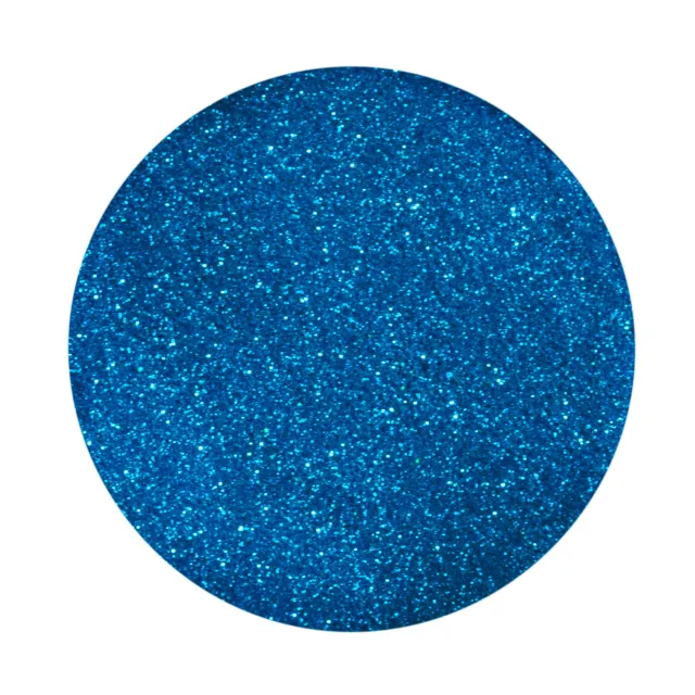 Iz Beauty blått nagelglitter medium 6g