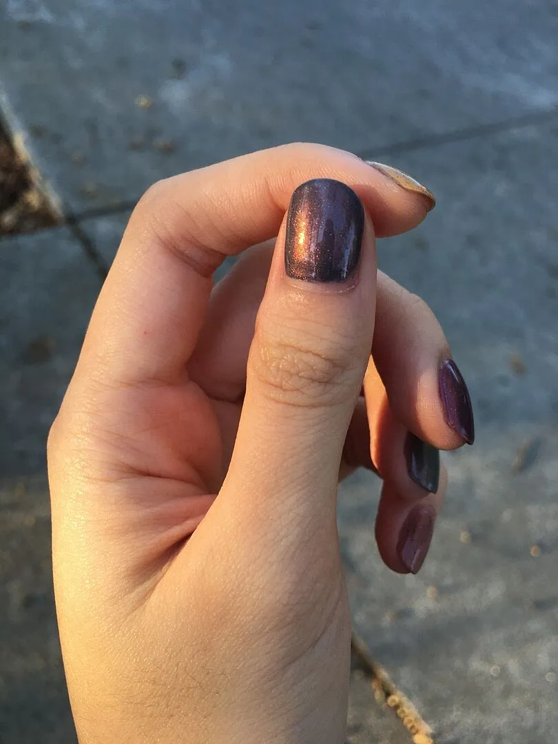 Cirque Colors Velvetine nagellack skifferblå koppar