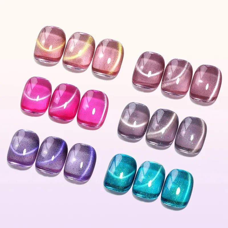 Modelones Lush Velvet gellack 6-pack cat eye