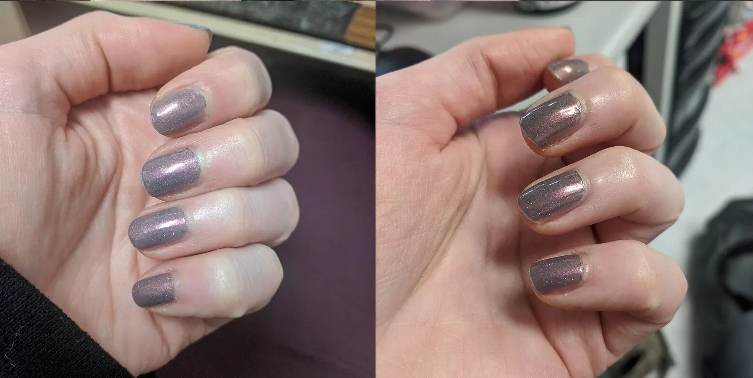 Cirque Colors Earthen nagellack brunt shimmer röd