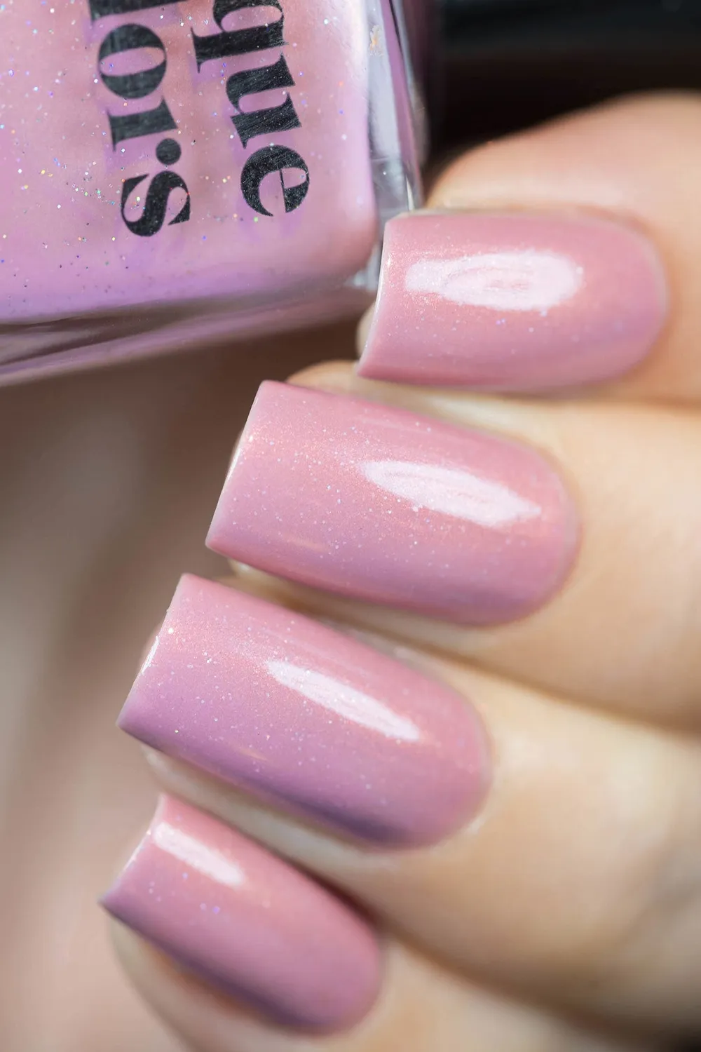 Cirque Plush Suede nagellack rosa-lila skimmer