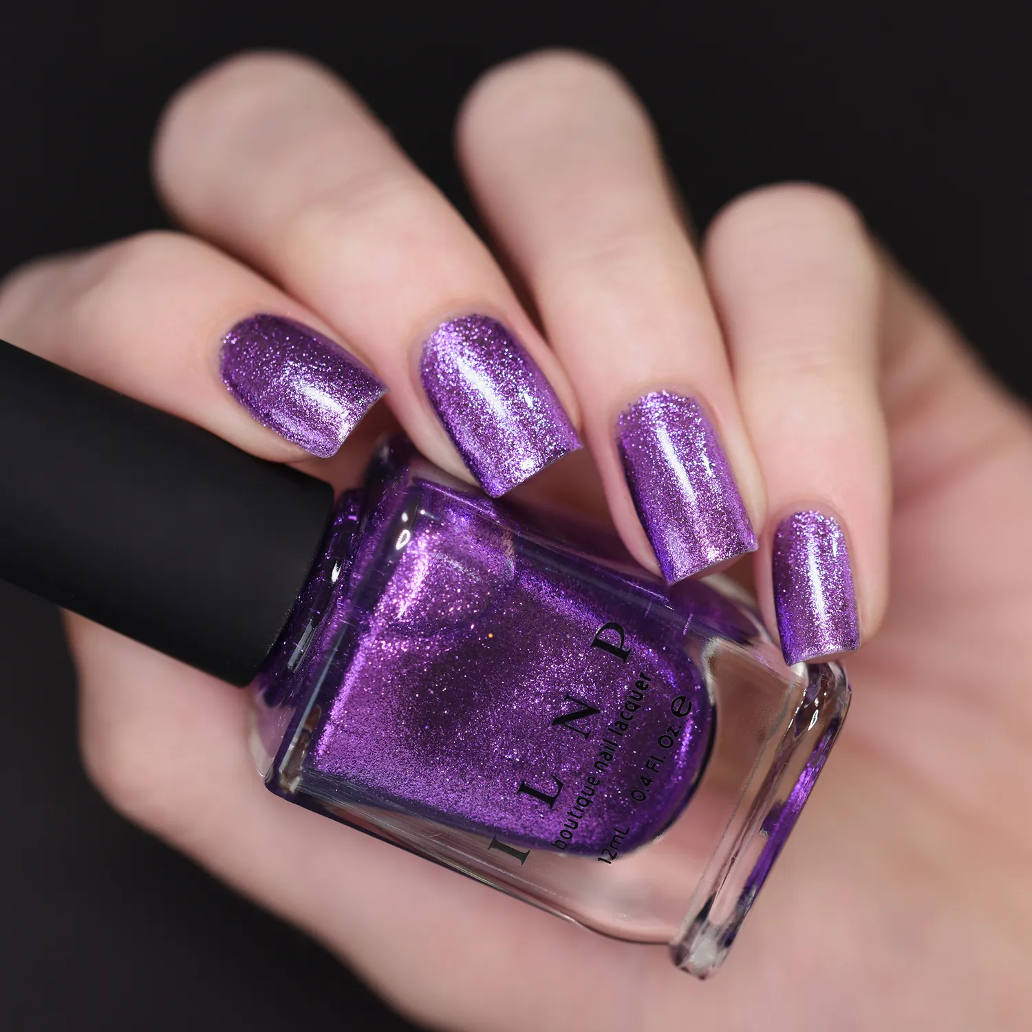 ILNP Hi-Fi nagellack metalliskt klarlila
