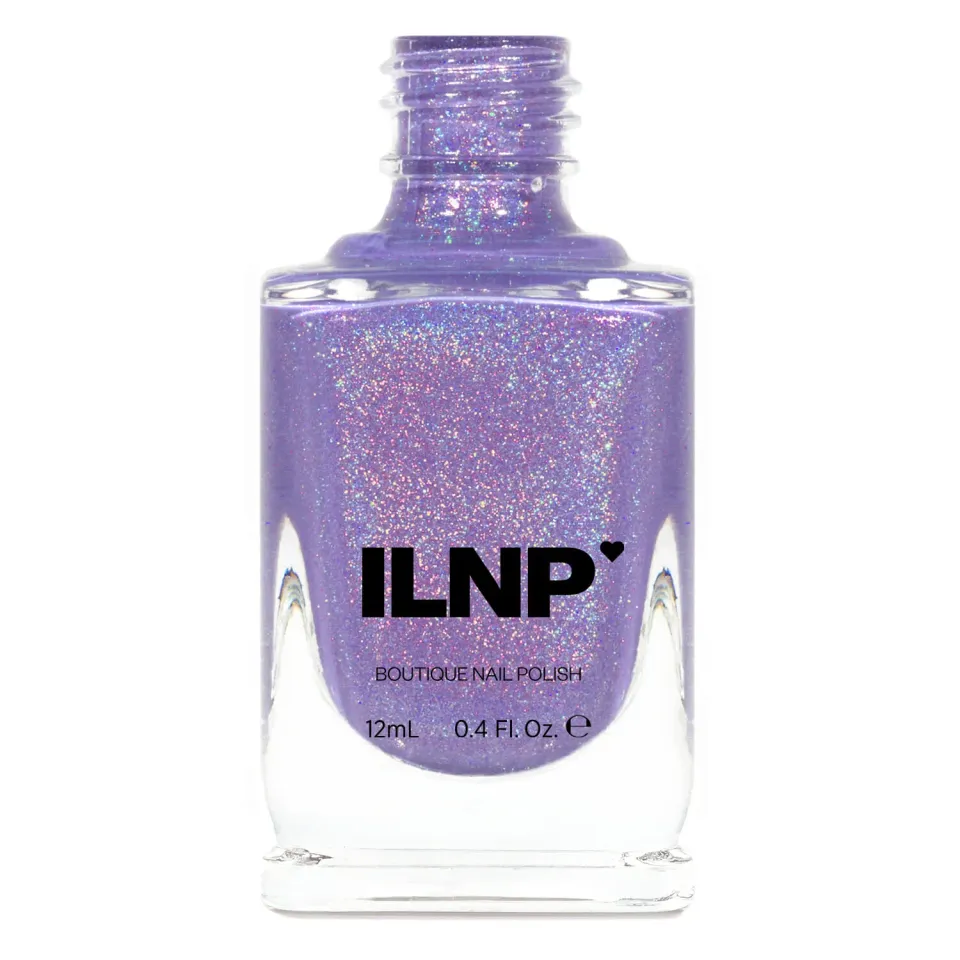 ILNP Charmingly Purple nagellack klarlila holo