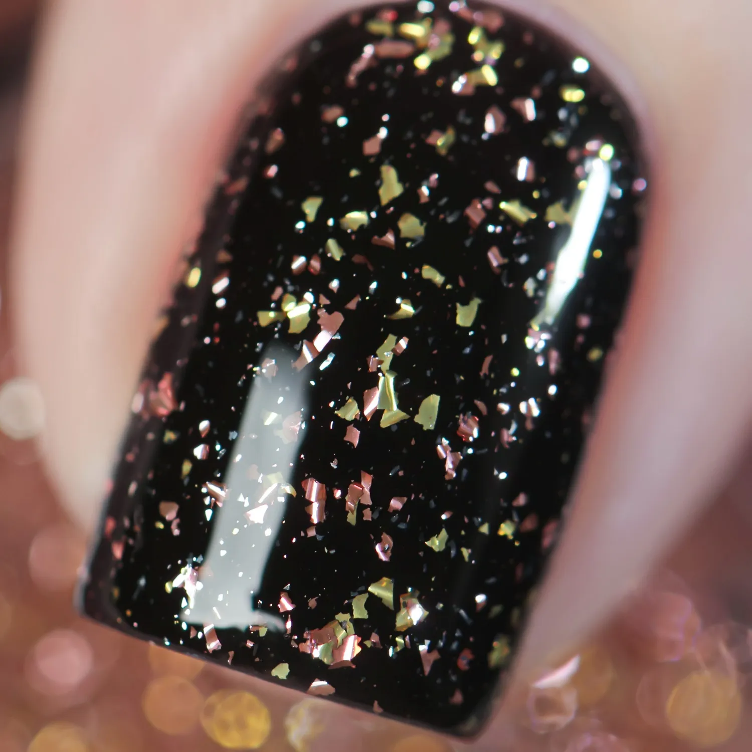 ILNP Love Triangle topper guldrosa
