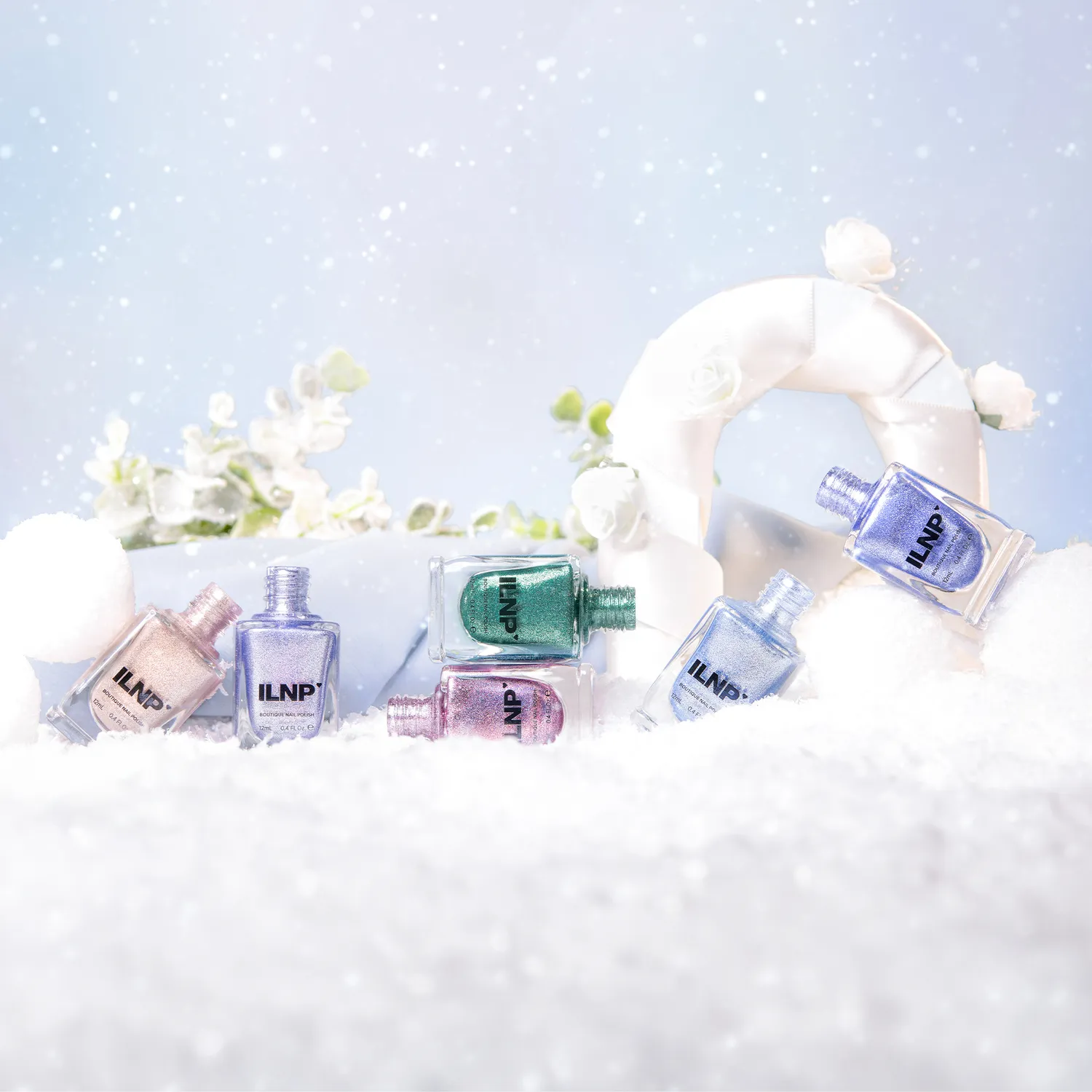ILNP Eternal nagellacksset 6-pack ultra metallic vinter
