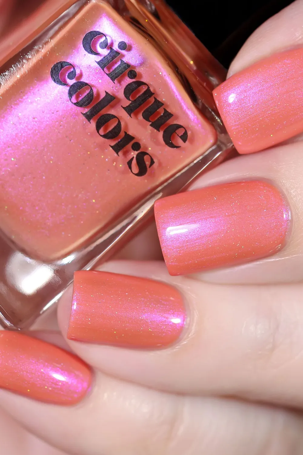 Cirque Colors Sunset Cruise nagellack korallrosa shimmer