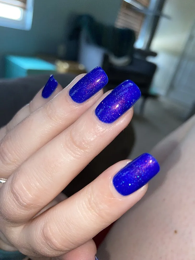 Cirque Colors Midsummer Night nagellack blå skimmer