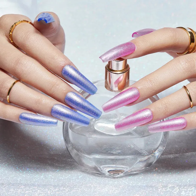 Modelones Enchanted Hues gellack 6-pack skimrande rosa