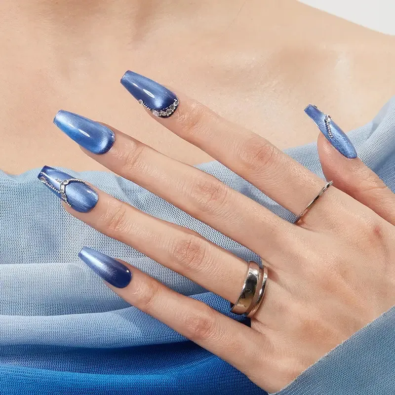 Modelones Moonlit Lagoon nagellacksset 6-pack blå