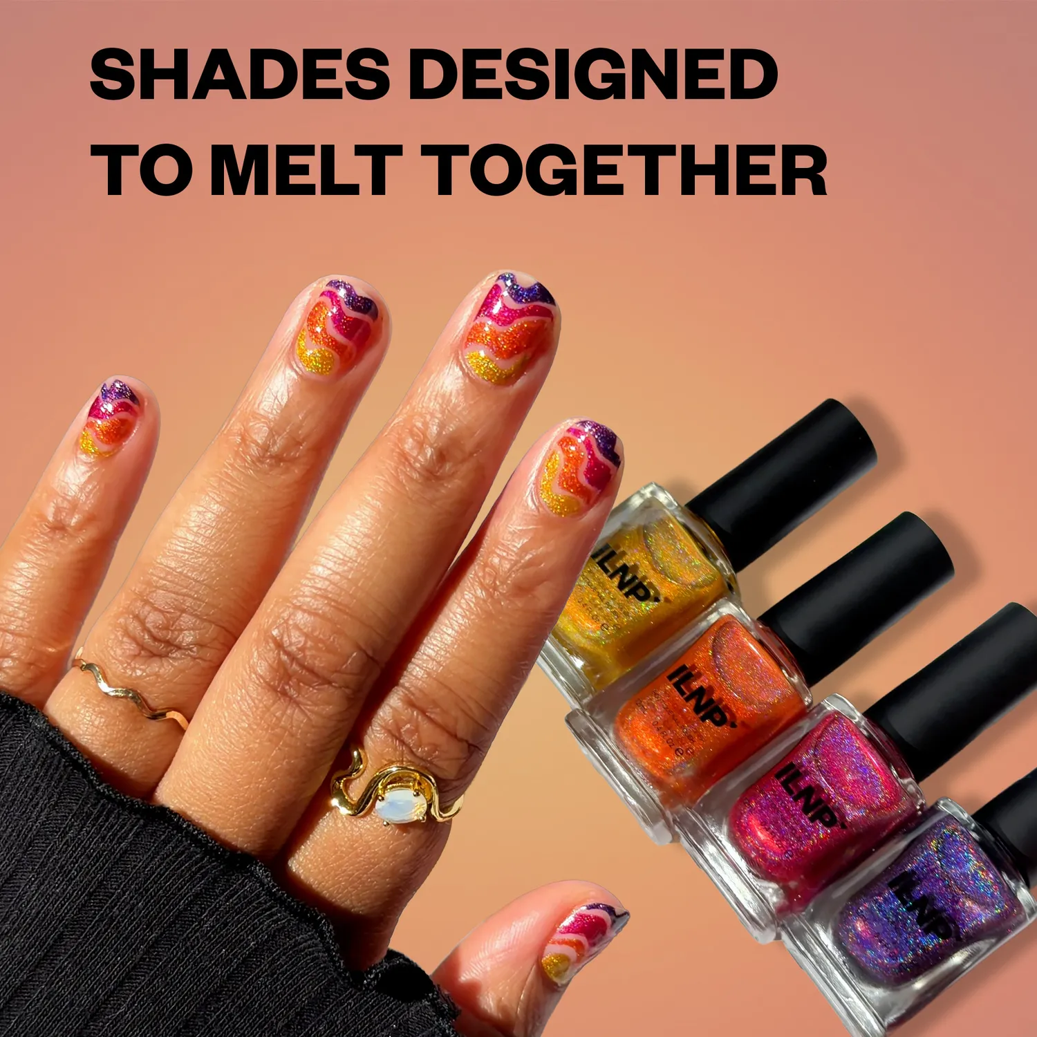 ILNP Sundazed Collection nagellackset 6-pack holografisk