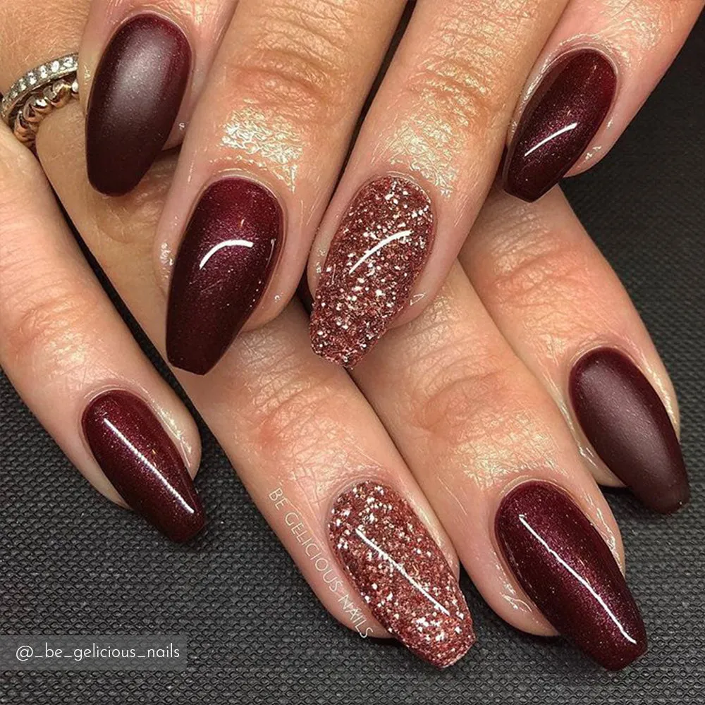 Iz Beauty Pro Colour Countdown IZ828 gellack mörkröd 4 g