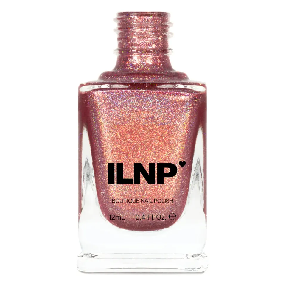 ILNP Champagne Blush nagellack roséguld holo