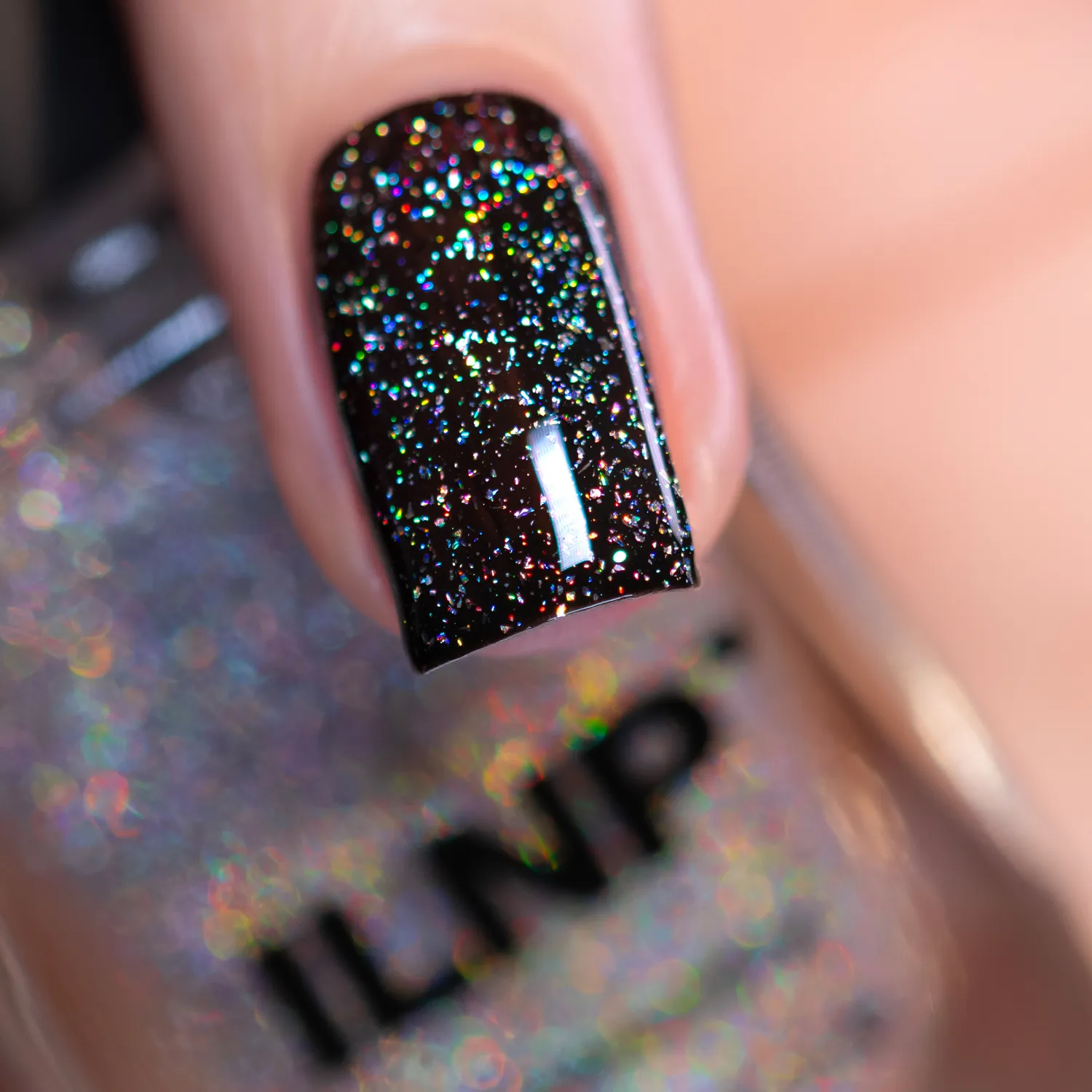 ILNP My Private Rainbow X överläck holo top coat