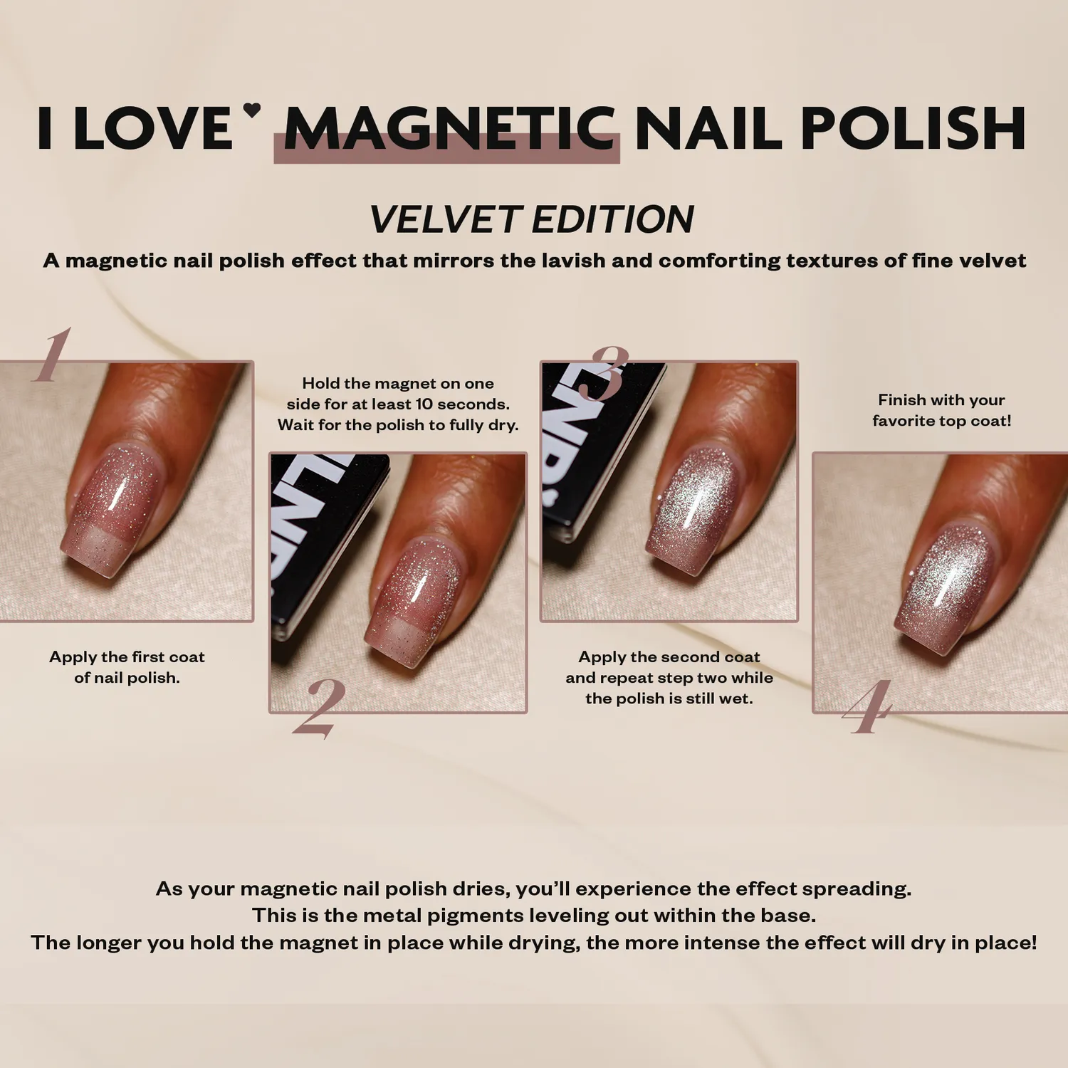 ILNP Electric Summer Lightwave nagellack magnetiskt violett
