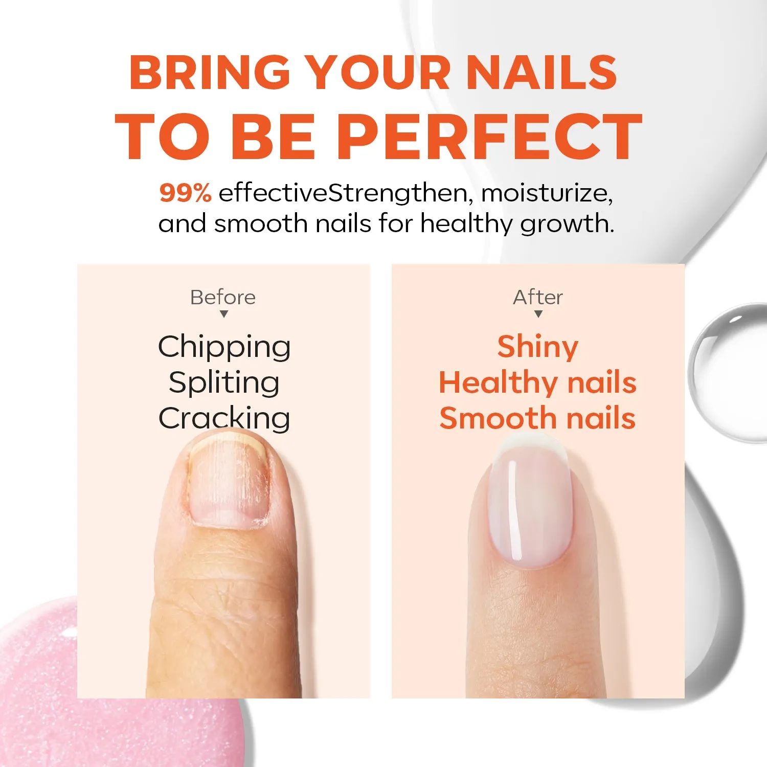 Modelones Nail Care nagelstärkare Single Strengthener Collection