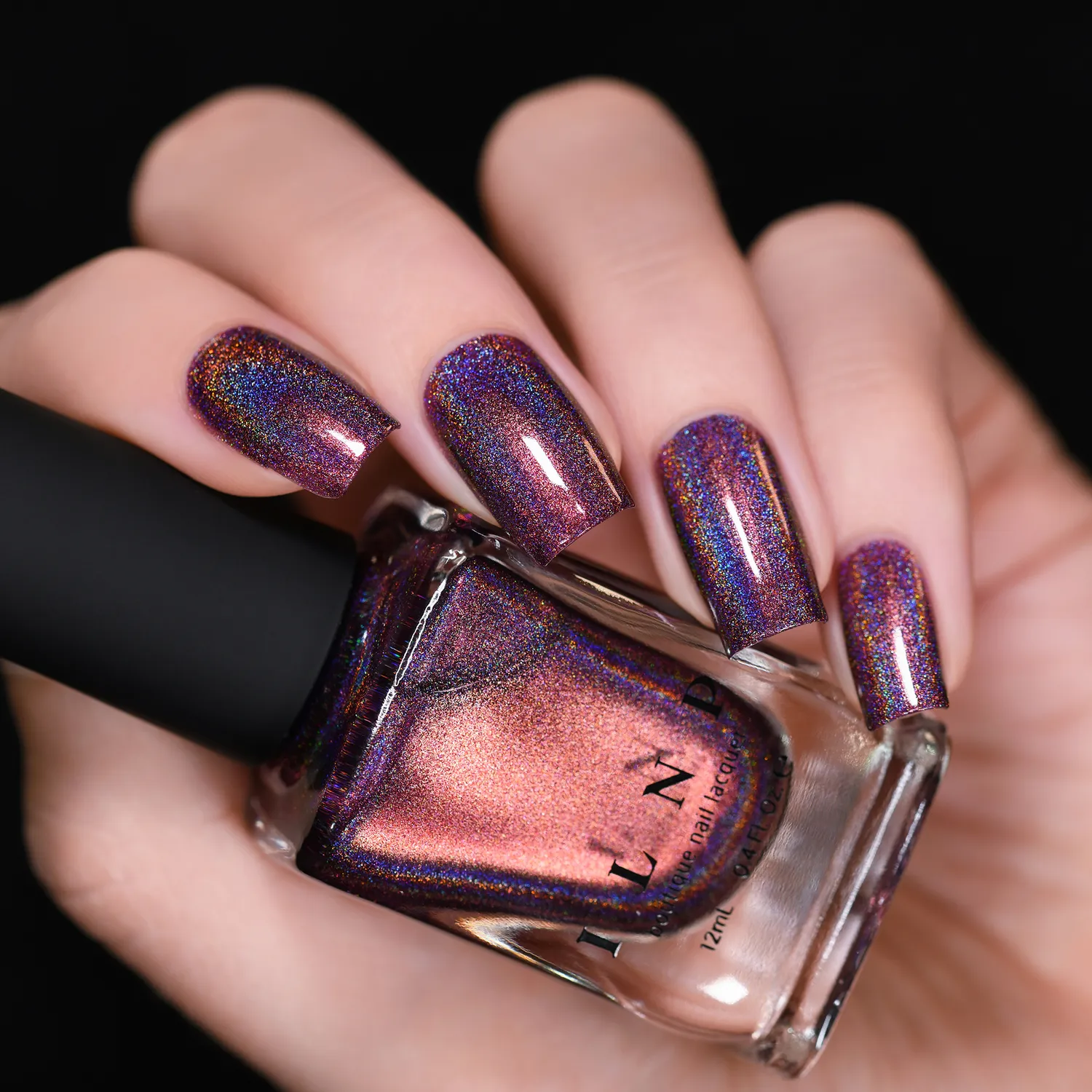 ILNP Love Language nagellack cabernet Ultra Holo