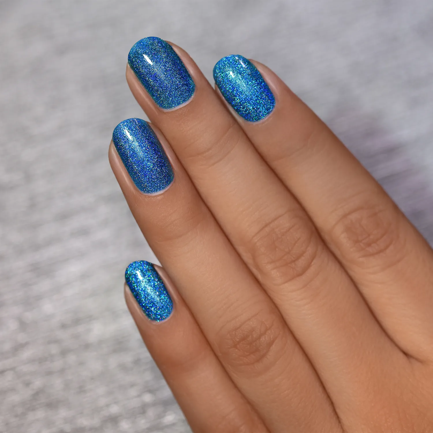 ILNP Daydream Serenity nagellack blått holo