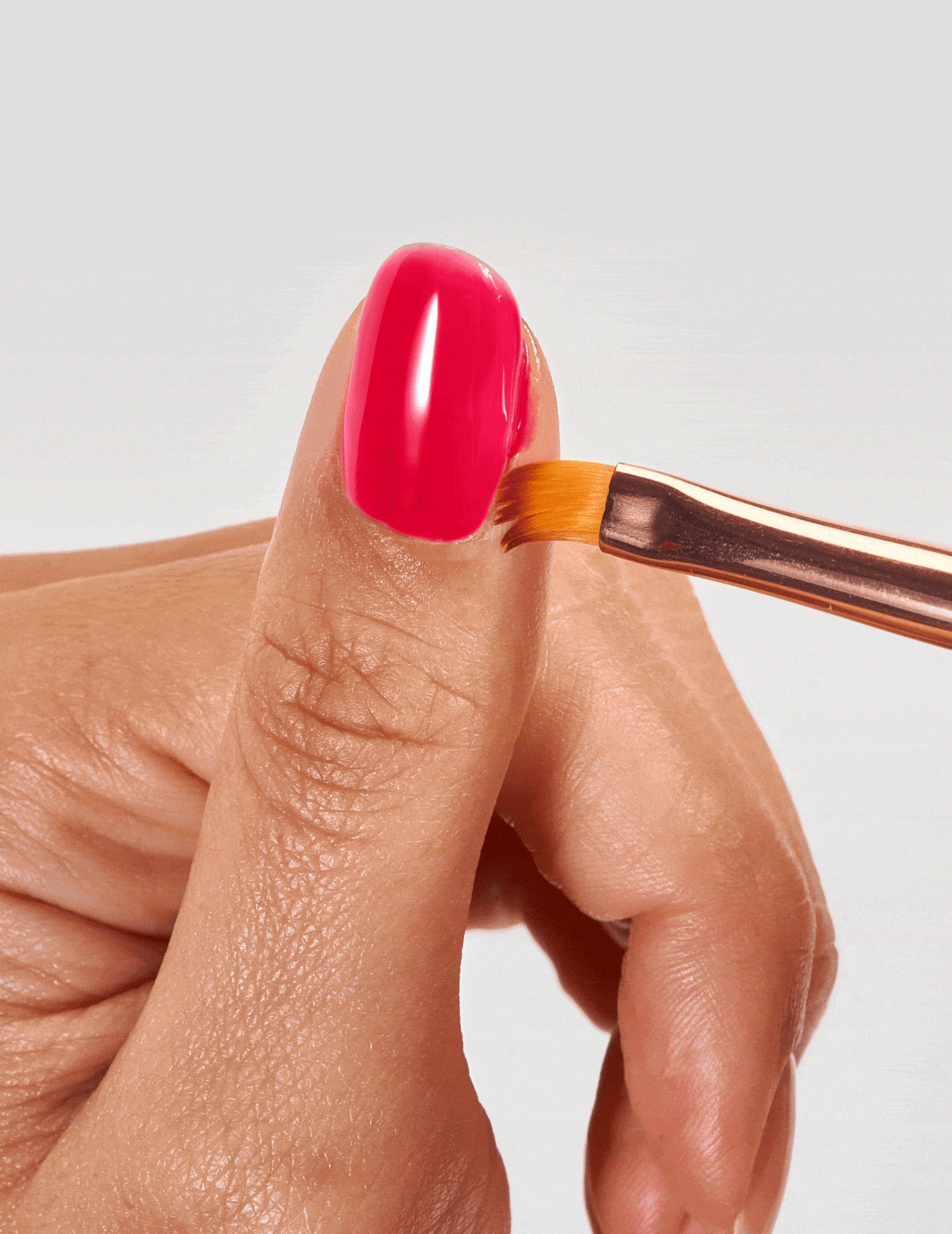 Le Mini Macaron Le Round Brush nagelborste nail art