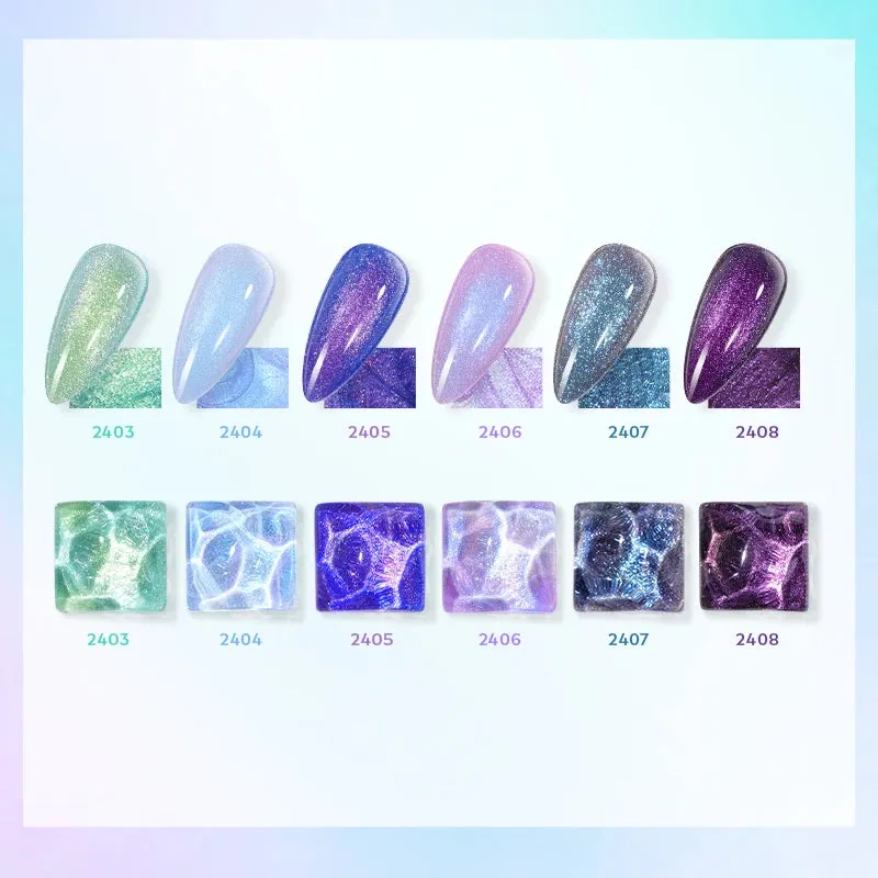 modelones Galaxy Dust gellack set 6-pack glitter