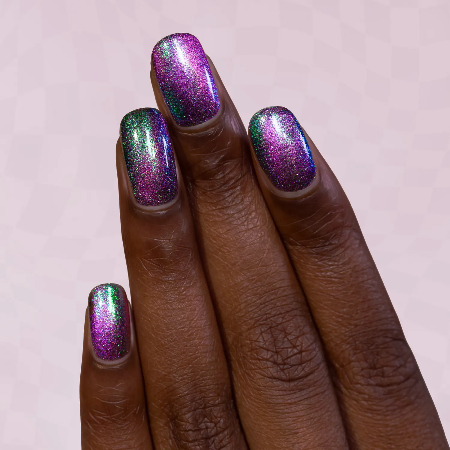 ILNP Illusions Warped magnetnagellack grön-lila