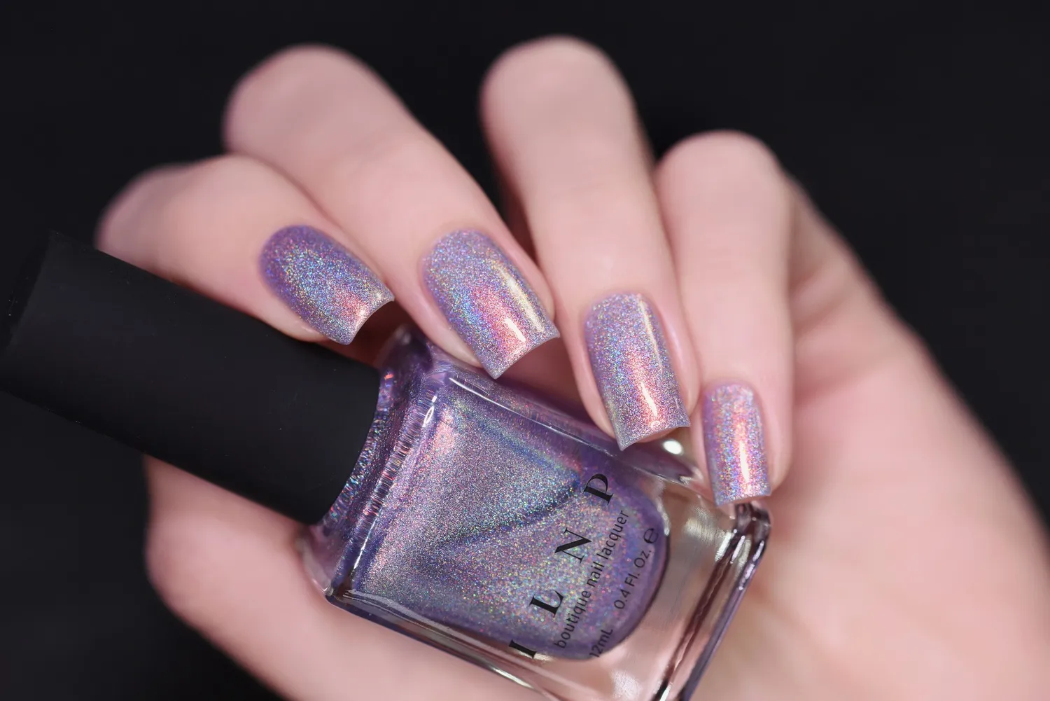 ILNP Heat Wave nagellack lila holografisk