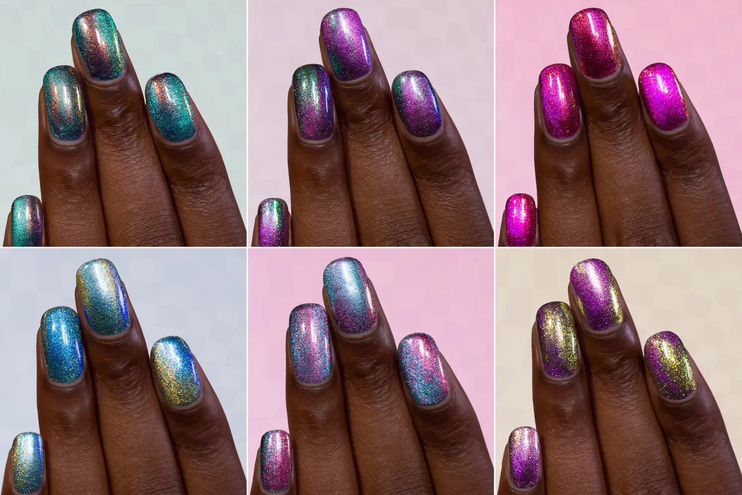 ILNP Illusions nagellacksset 6-pack magnetisk