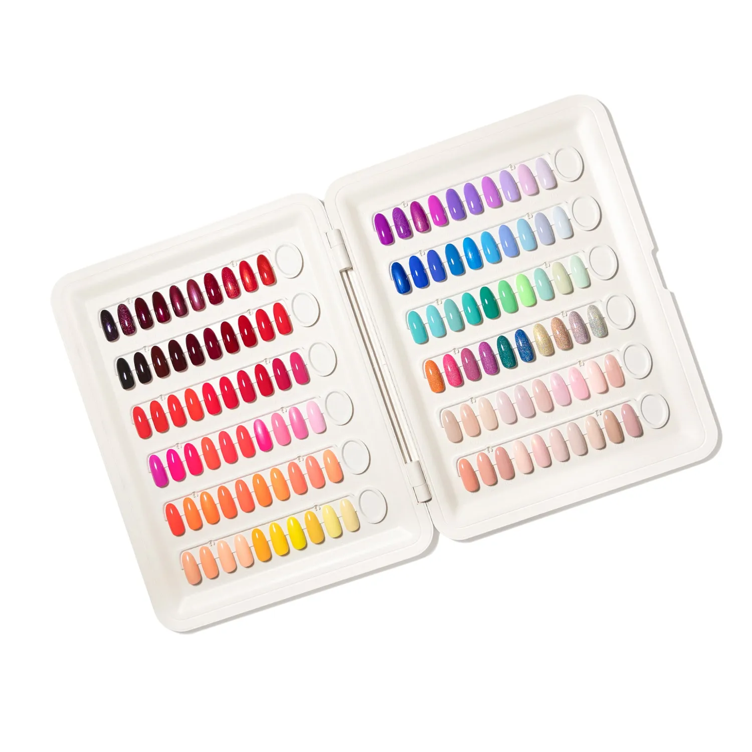 Iz Beauty Gel Swatch Book färgkartabok singel 120 färger