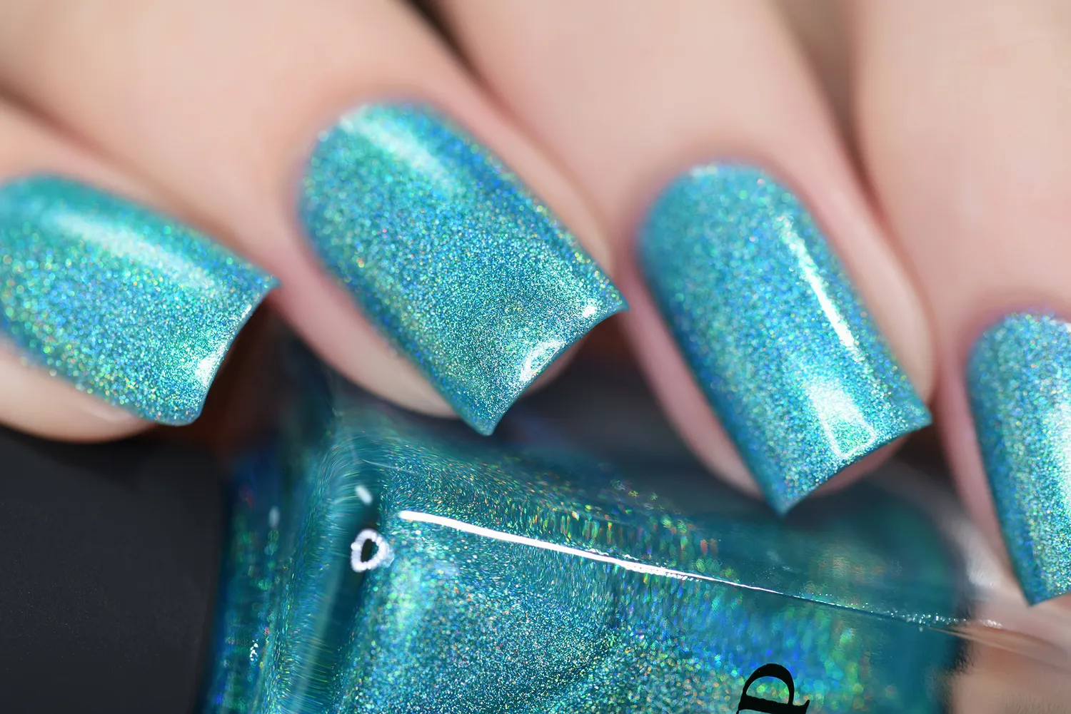 ILNP Ultra Holo Sail Away nagellack turkos holo