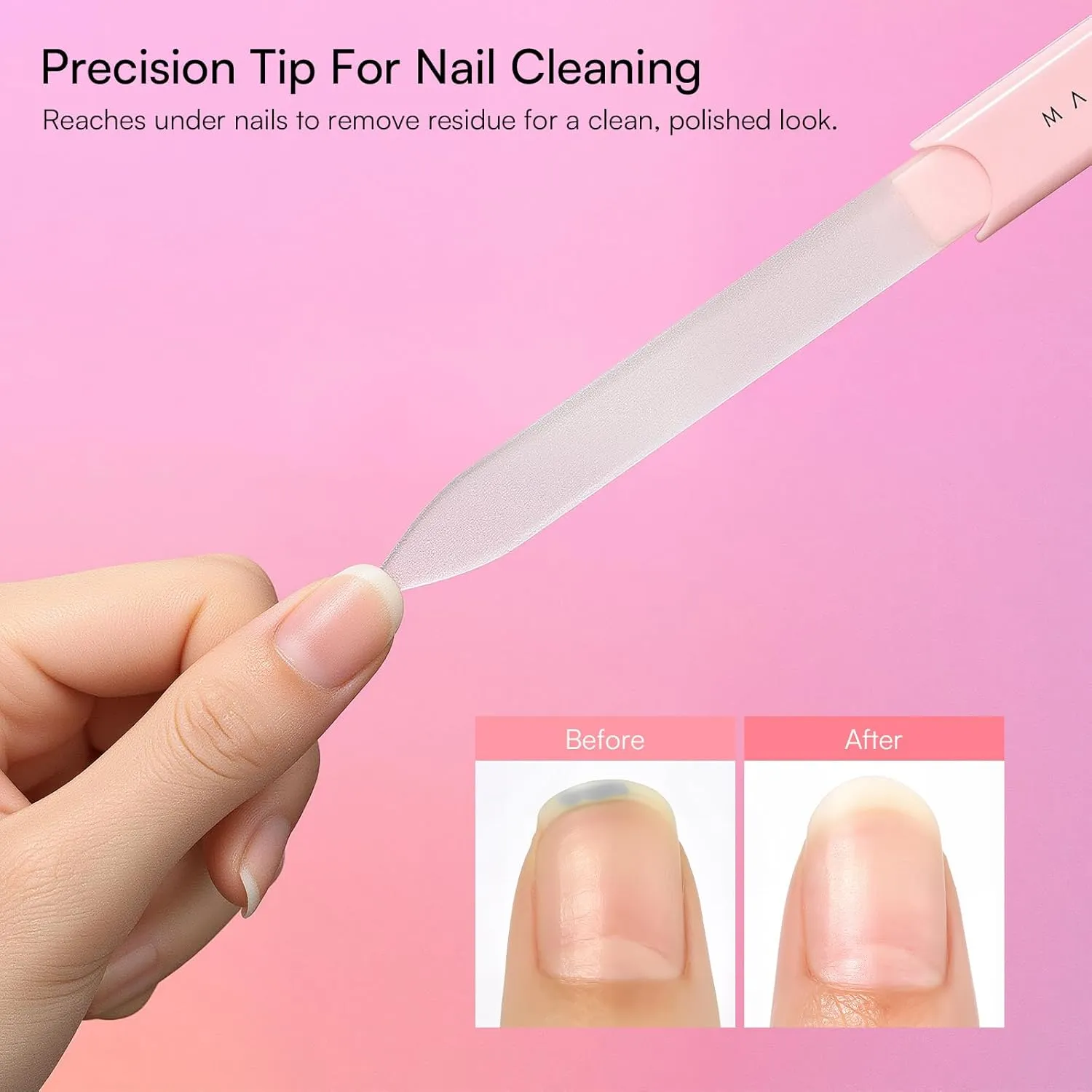 Makartt Glass Nail Files glasfil 3-pack mild