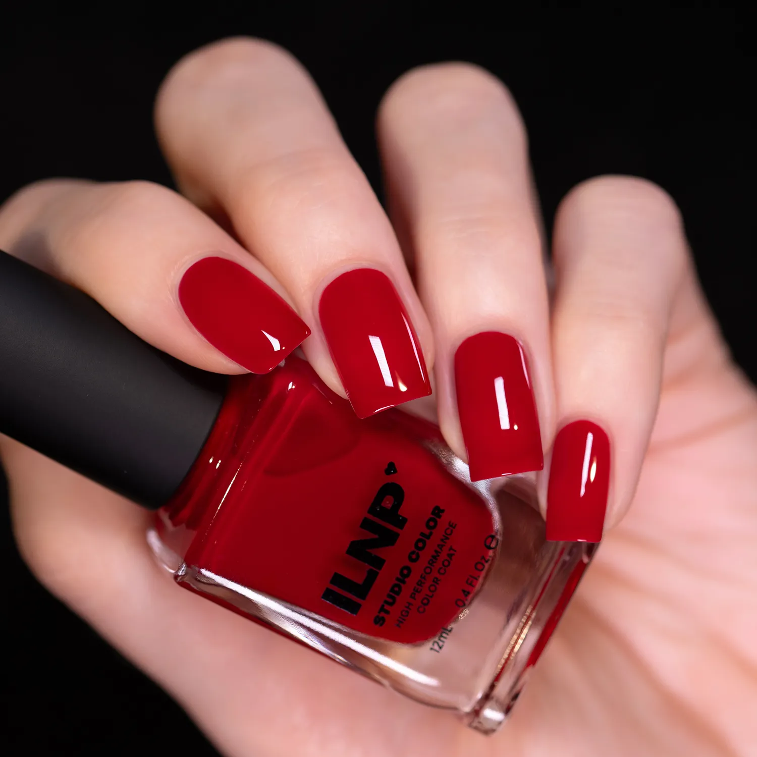 ILNP Studio Color Cherry nagellack körsbärsröd krämig