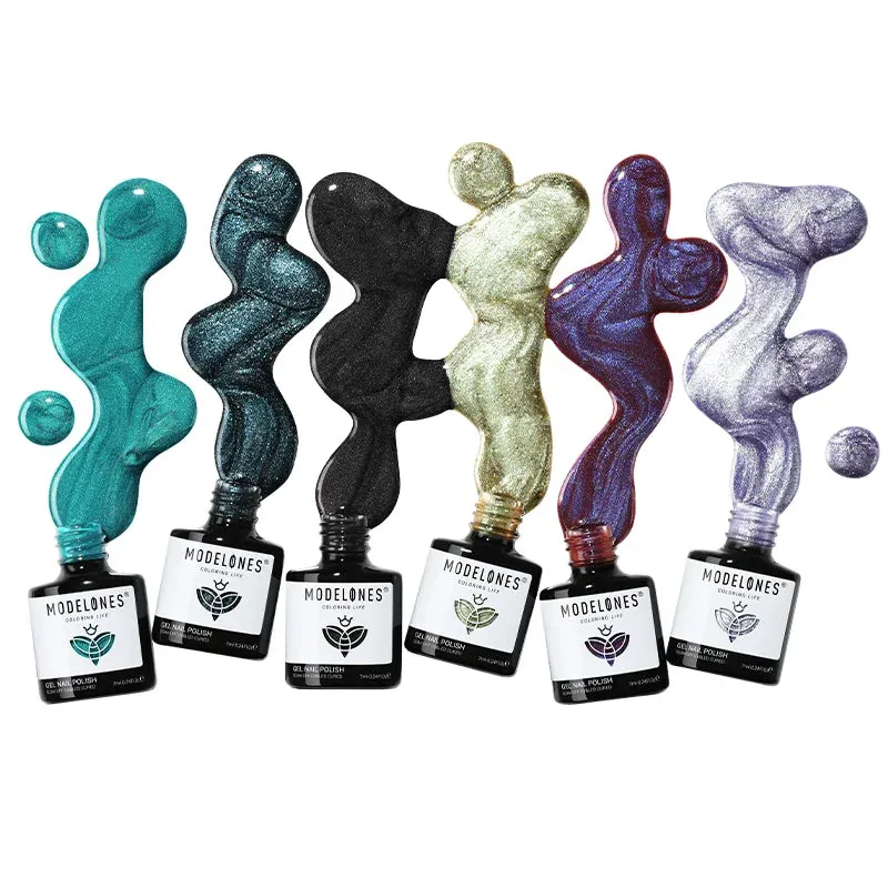 Modelones Aurora Dream gellack 6-pack cat eye