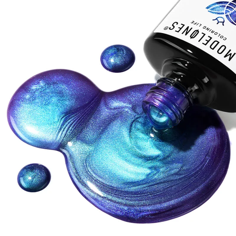 modelones Indigo Gleam gellack skimrande 15 ml