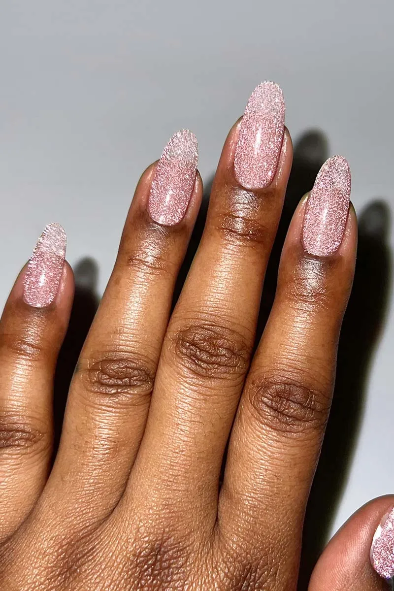 Cirque Colors Tiny Dancer glitter topper rosa