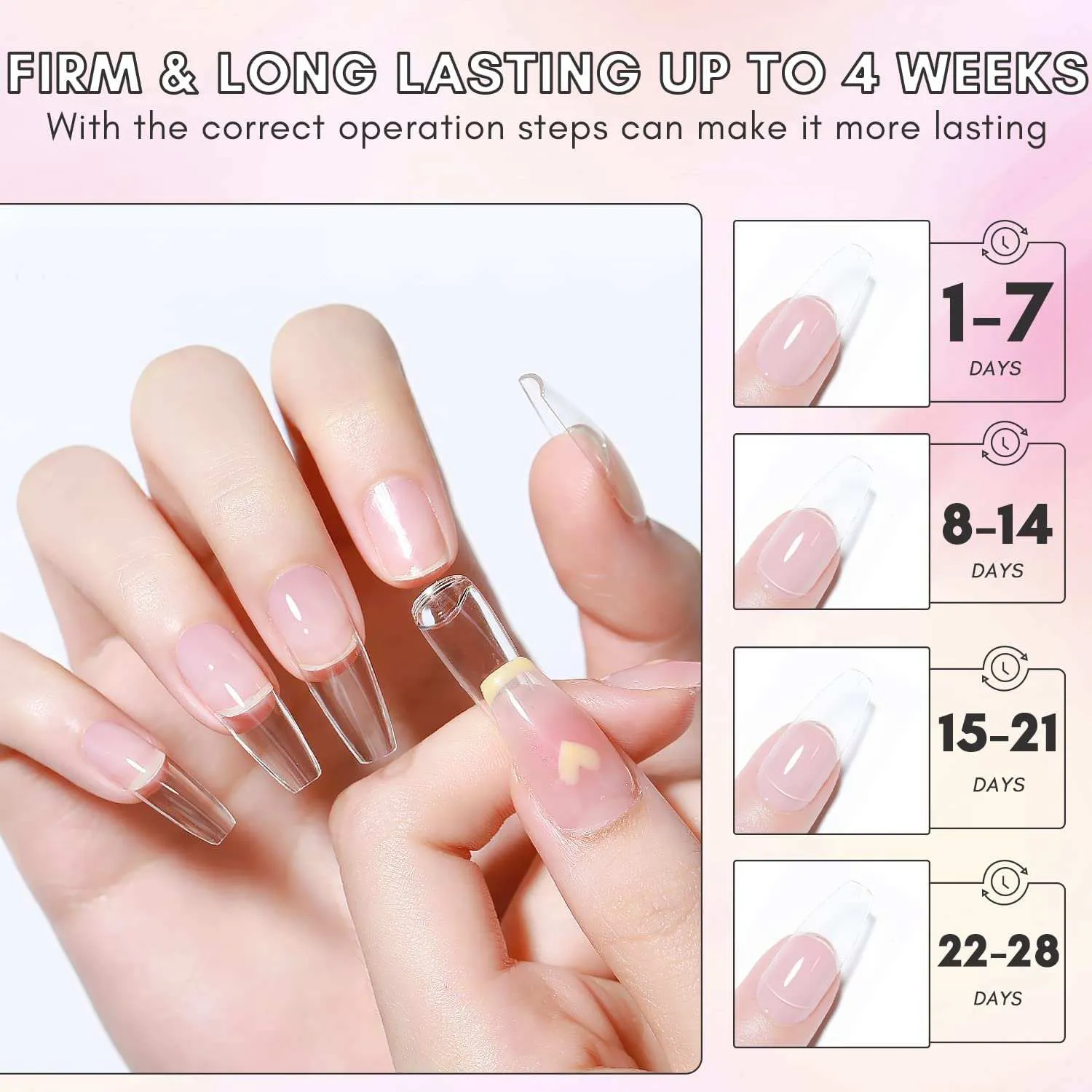 Makartt Solid Nail Gel nagellim clear 15g fast