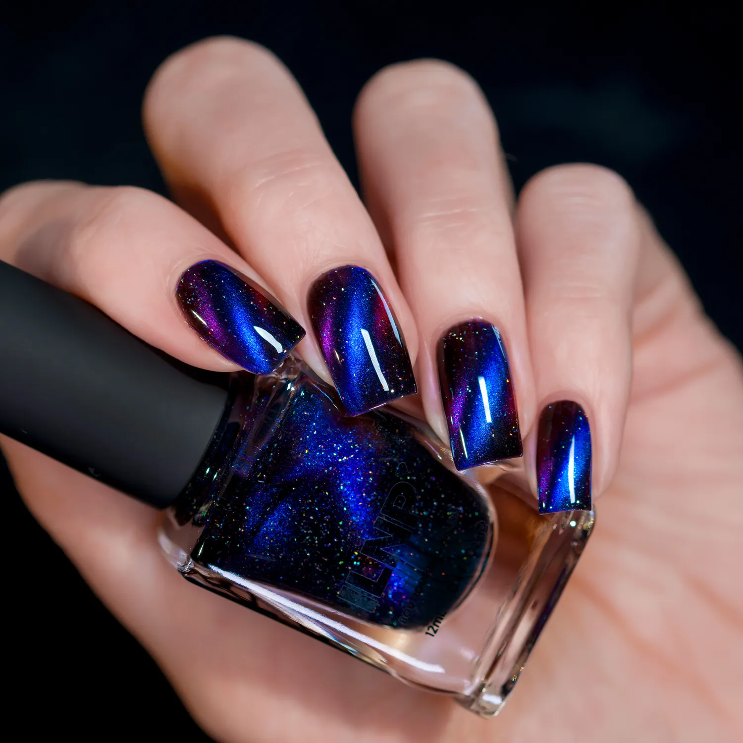 ILNP After Hours nagellack svart magnetisk