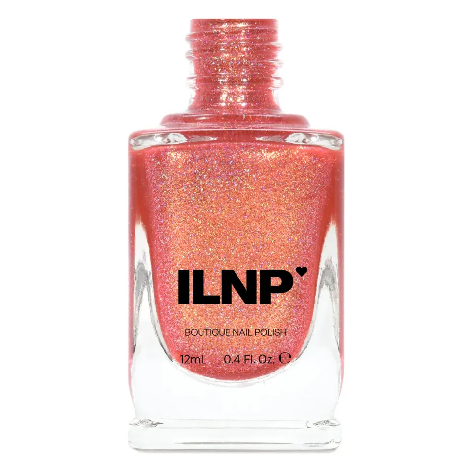 ILNP Citrus Punch nagellack korall holografiskt