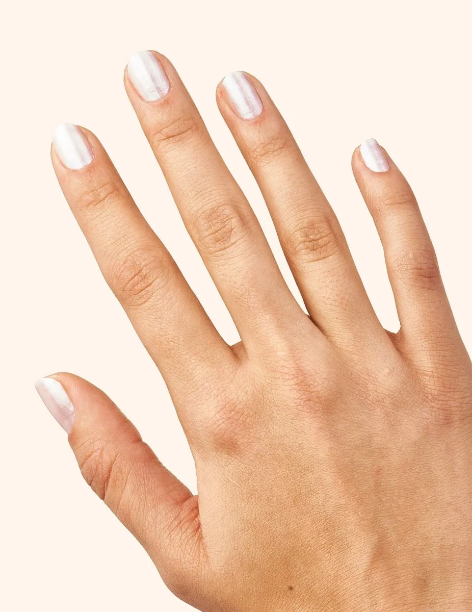 Le Mini Macaron Le Sweet topplack Satin Pearl pärlemor