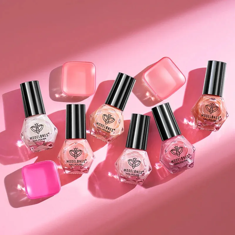 Modelones Jelly Kiss nagellack 6-pack jelly nude