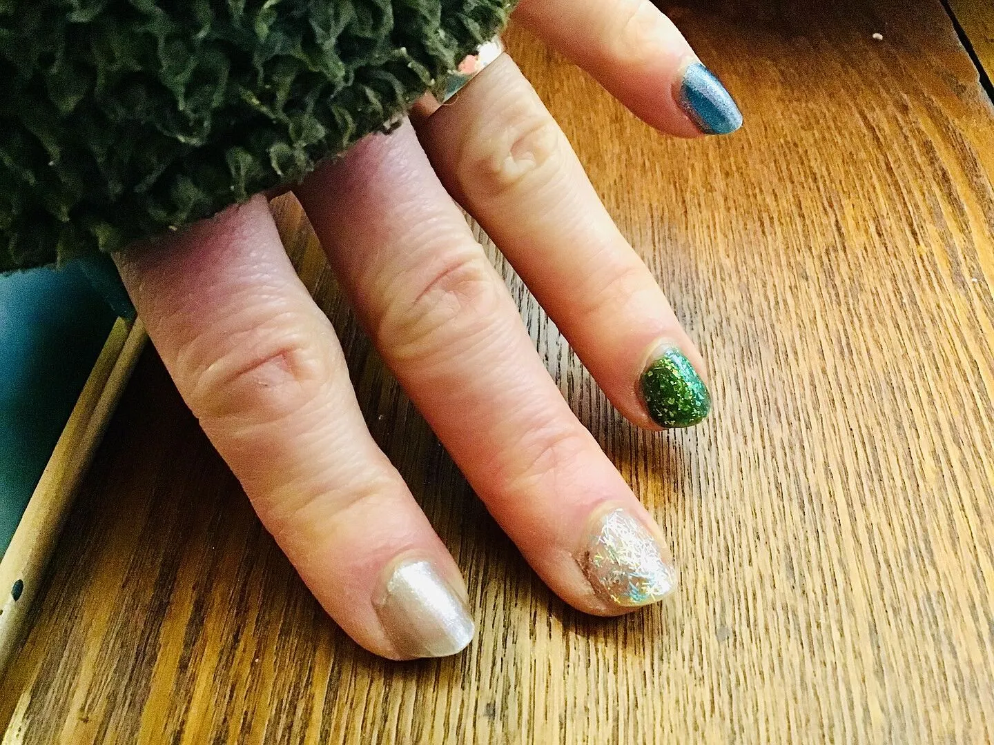 Cirque Colors Twinkle Tweed glitter topper holographic