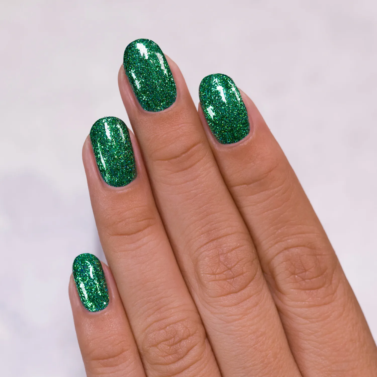 ILNP Lucky One nagellack grön metallic