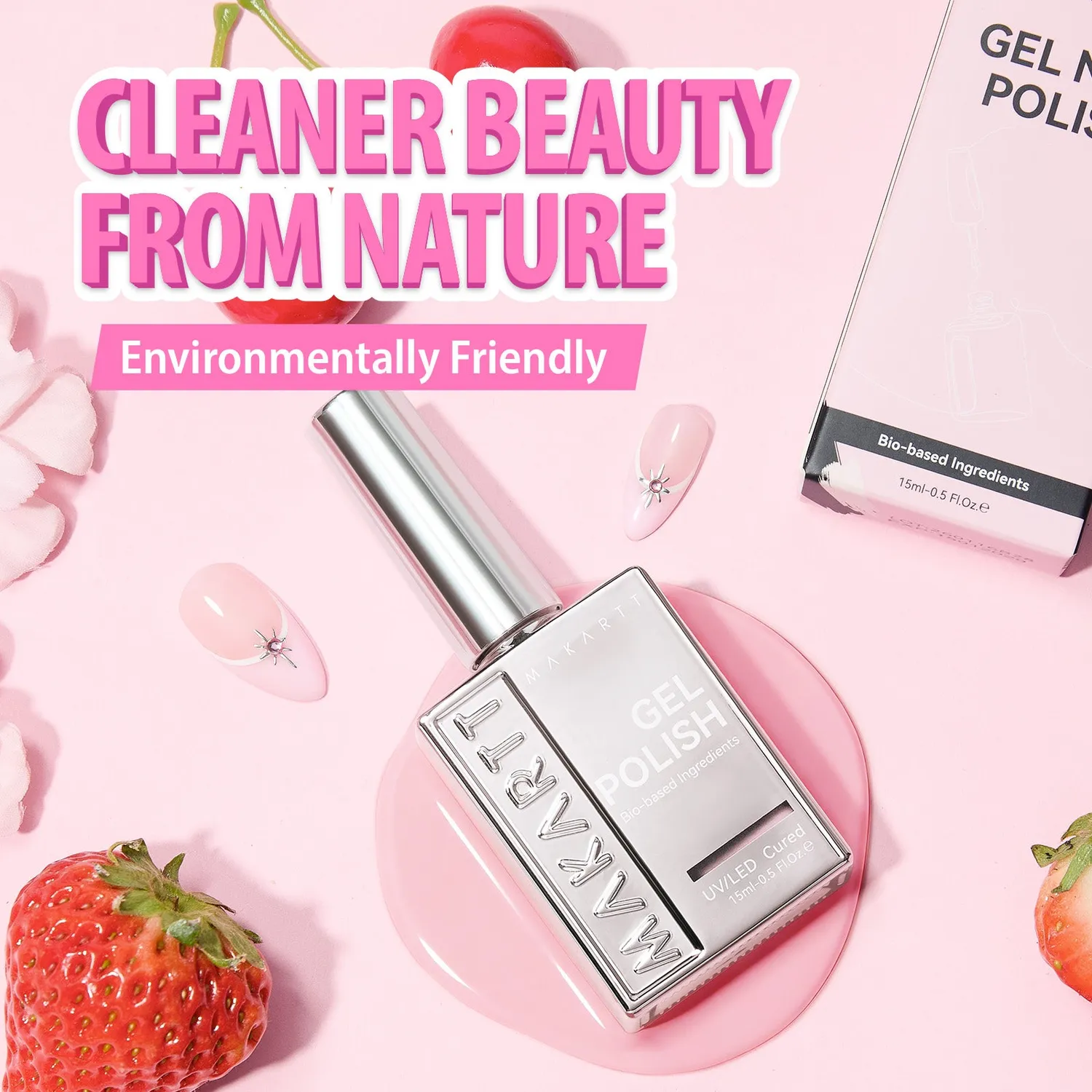 Makartt Hema Free gelpolish Porcelain Calm täckande