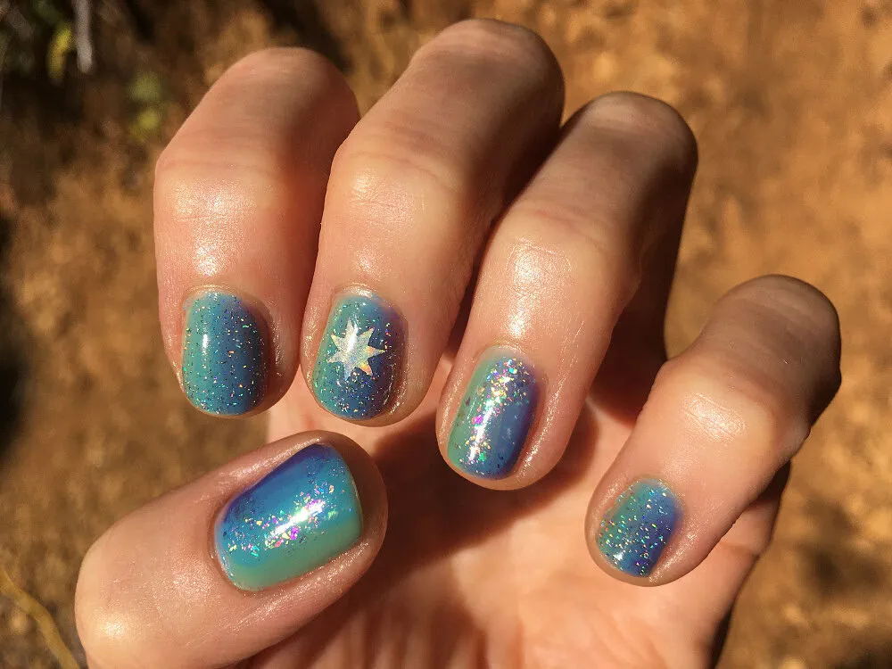 Cirque Colors Blurple Jelly nagellack blå-lila jelly