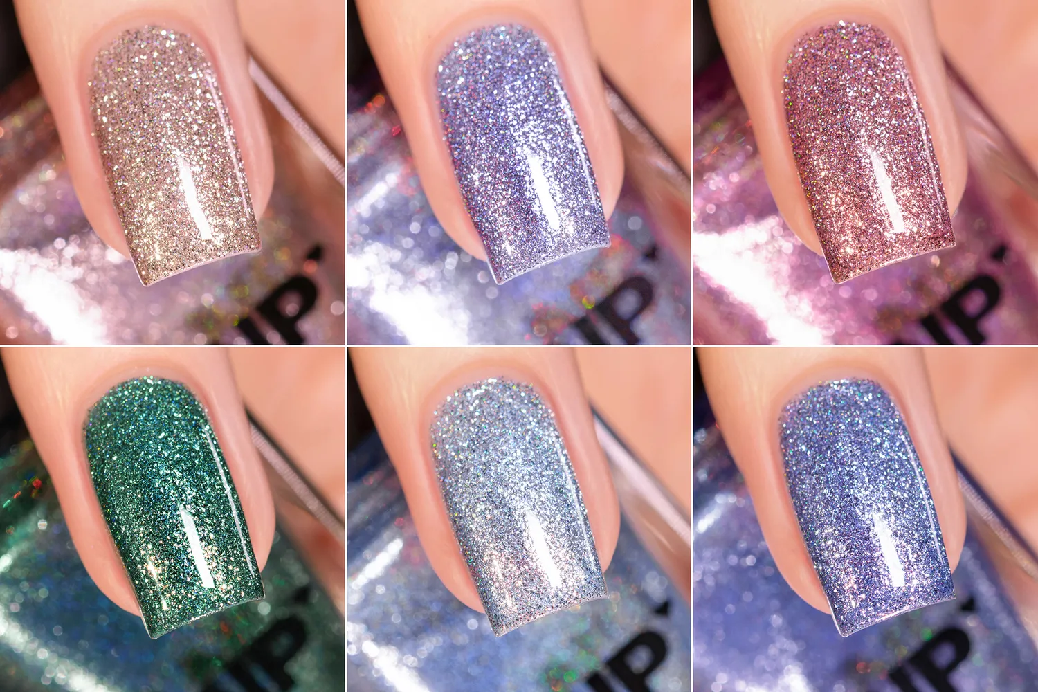 ILNP Eternal nagellacksset 6-pack ultra metallic vinter