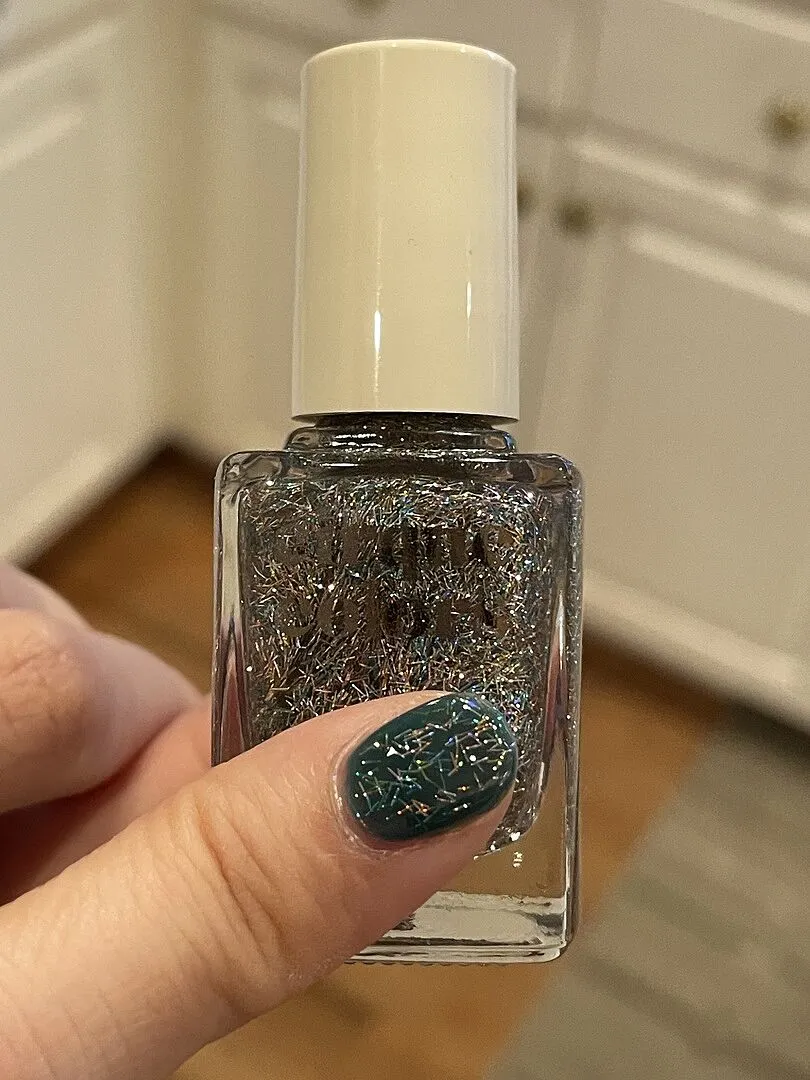 Cirque Colors Twinkle Tweed glitter topper holographic