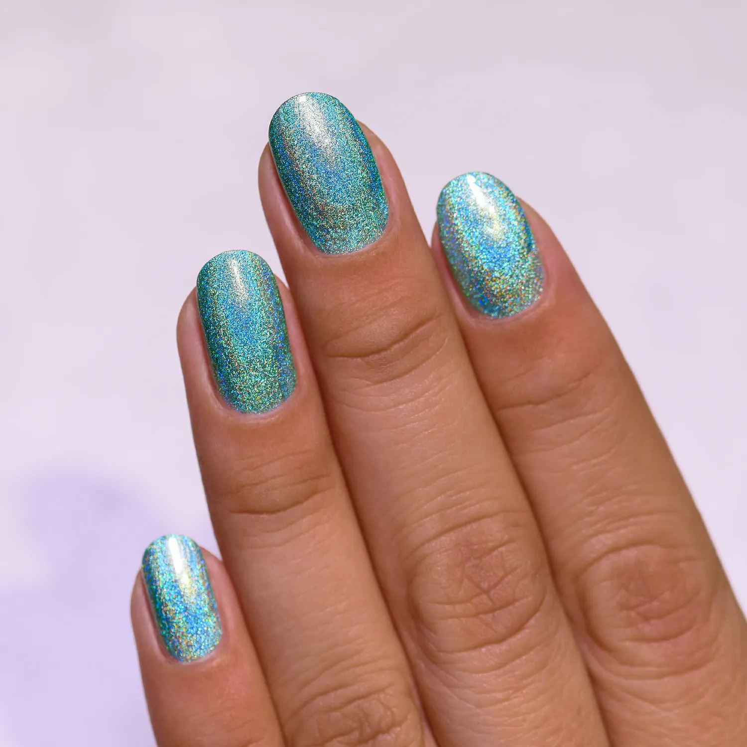 ILNP Ultra Holo Aerial View nagellack aquamarin