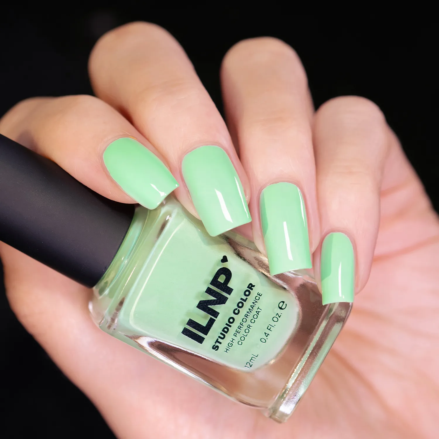 ILNP Minted nagellack mintgrön kräm