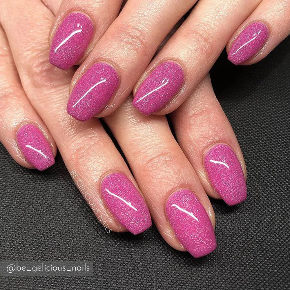 Iz Beauty CALGEL Aurora Glow CG891 färggel rosa hologlow