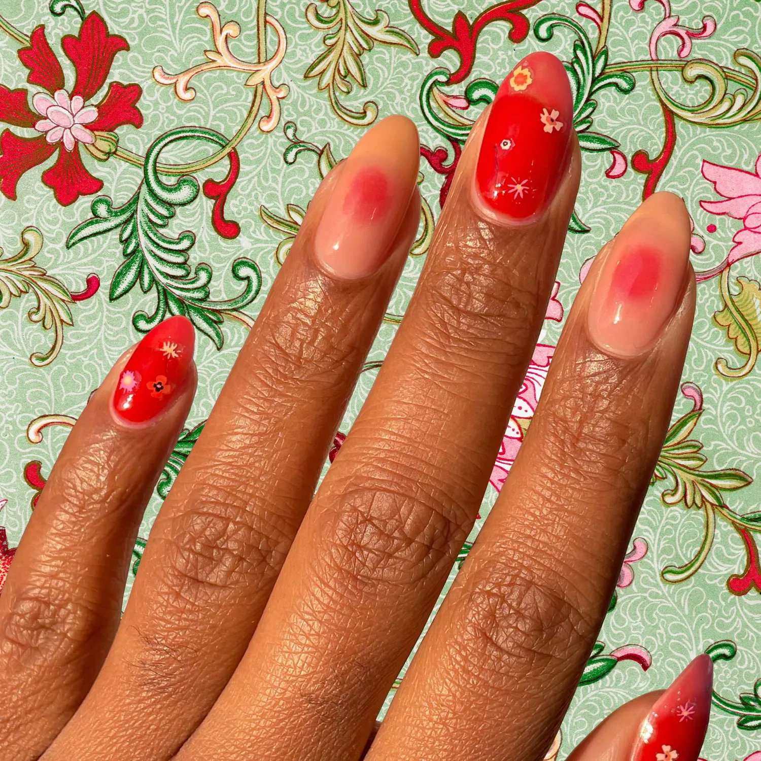 Cirque Colors Good Luck nagelstickers guld kinesiskt nyår